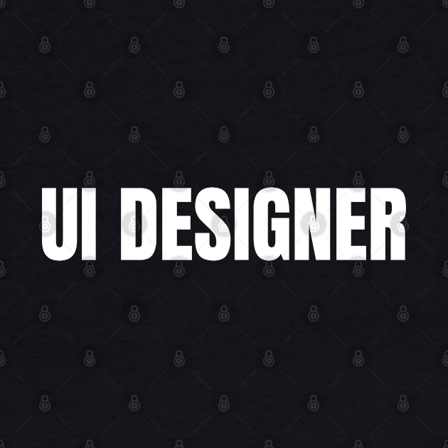 UI Designer - Simple Bold Text by SpHu24